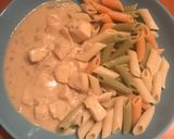 Mustáros tricolor csirke recept fázis 3 fotója