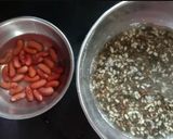 A picture of step 1 of Maa ki Daal.