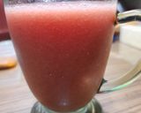 Foto langkah ke 3 dari resep Jus Jambu Jeruk Strawberry Tanpa Gula (Mixed Guava Orange Strawberry Juice).