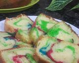 Foto langkah ke 5 dari resep Marmer Cake Pelangi.