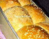 A picture of step 7 of Nutella bread 🥯.