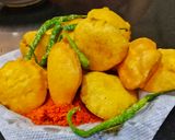 A picture of step 6 of Aloo Pakore. /Potato Fritters.