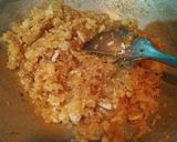A picture of step 3 of Coconut Ladoo.