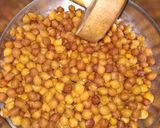 A picture of step 1 of Dahi Lukhmi.