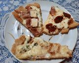 Foto del paso 6 de la receta: Para reunir a los que quiero - pizza 3 súper sabores