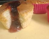 A picture of step 3 of Vanilla and blueberry muffins.