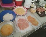Foto del paso 1 de la receta: Rollito de pollo, con jamón y queso