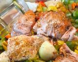 Cajun csirke zöldségekkel recept fázis 3 fotója