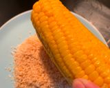 A picture of step 4 of Grilled sweet corn with coconut crumbs.