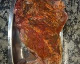 Foto del paso 2 de la receta: Colita de Cuadril al Ajillo al Horno con Papas al Horno