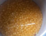 A picture of step 2 of Safed matar masala.