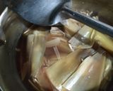 Foto langkah ke 1 dari resep Gulai Jantung Pisang Teri Santan.