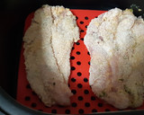 Foto del paso 4 de la receta: Pechuga de pavo empanada, en airfryer, rapidísima