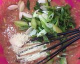 Foto langkah ke 1 dari resep Bakwan Kornet Praktis#ketofy#lowcarb.