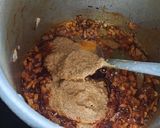 A picture of step 7 of Jatretil mutton gravy masala (jatra food).