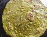 पालक ठेपला (palak thepla recipe in marathi) रेसिपी स्टेप 5 फोटो 