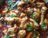 A picture of step 7 of Chicken lazeez.