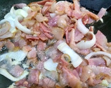 Foto del paso 1 de la receta: Champiñones con tocino!