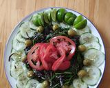 Foto del paso 1 de la receta: Ensalada de hojas de batata y espinacas