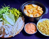 Hình bước làm 7 của món Lẩu chao khoai môn