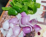 A picture of step 4 of Chilli Paneer.