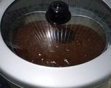 Foto langkah ke 8 dari resep Bronis Kukus Hati Rasa Coklat Keju.