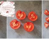 Une image de l'étape 2 de Couronne aux courgettes, tomates & chèvre.