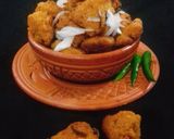 A picture of step 4 of Piyaju (Red Lentil & Onion fritters).