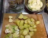 A picture of step 1 of Mustard Chicken Stew.