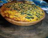 Foto del paso 6 de la receta: Tarta masa integral de pollo y espinaca