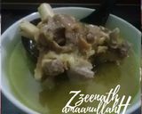 A picture of step 3 of Ammijaan's Peela Shorba or Mutton Stew.