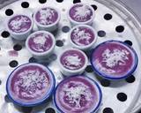 รูปขั้นตอนการทำที่ 7 ของ ขนมมันม่วงนึ่ง