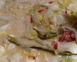 Foto langkah ke 3 dari resep Sawi putih santan campur telur puyuh.
