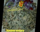 A picture of step 6 of Dambun tsakin masara.