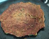 A picture of step 4 of Diet Chilla.