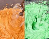 รูปขั้นตอนการทำที่ 4 ของ คัพเค้กฮาโลวีน น่ากิน หรือน่ากลัว (สอนตี Butter Cream)