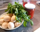 Paradicsomos tojáspörkölt recept fázis 1 fotója