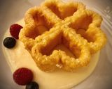 Foto del paso 5 de la receta Flores de Carnaval sobre cama de crema pastelera