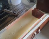 Foto langkah ke 5 dari resep Puding sirsat kuah coklat.