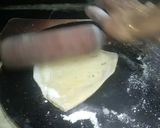 A picture of step 2 of Pudina Parathas.