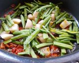 A picture of step 4 of Cluster Beans-Potato Subzi/ Gavarfali-Batata Nu Shaak.