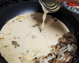 Foto del paso 5 de la receta: Fetuccini en crema y espinacas
