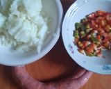 Foto del paso 2 de la receta: Tortilla de repollo con longaniza. Carolina