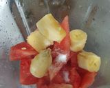 Foto del paso 2 de la receta: Smoothie de sandía y plátano