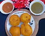 A picture of step 4 of Bread Pakoda.