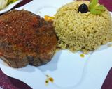 صورة لخطوة 2 من وصفة سمك 🐟 تونة مع الارز 🍛