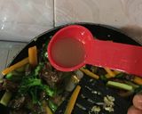 A picture of step 6 of Easy beef stirfry.