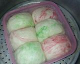 Foto langkah ke 10 dari resep Roti Sobek Kukus 1x Proofing Tanpa Telor dan Tanpa Susu.