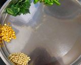 A picture of step 2 of Masala Idli.