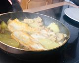 Foto del paso 3 de la receta: Pollo al ajillo con champiñones